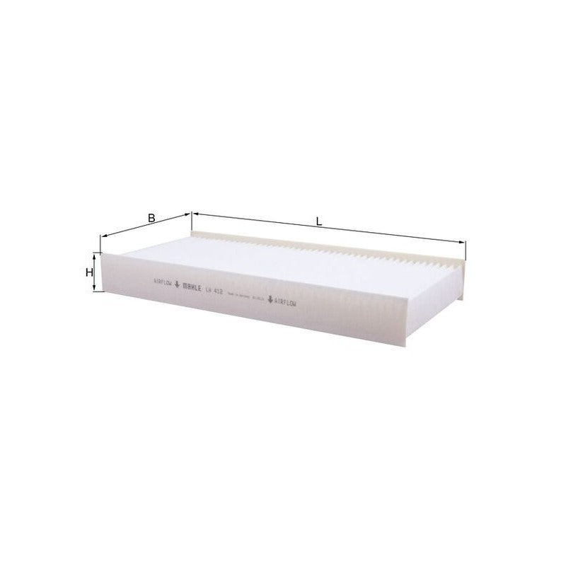 Filtru habitaclu MAHLE LA 412