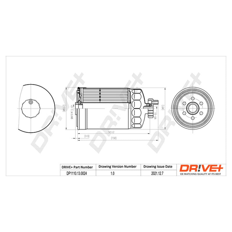 Filtru combustibil Dr!ve+ DP1110.13.0024