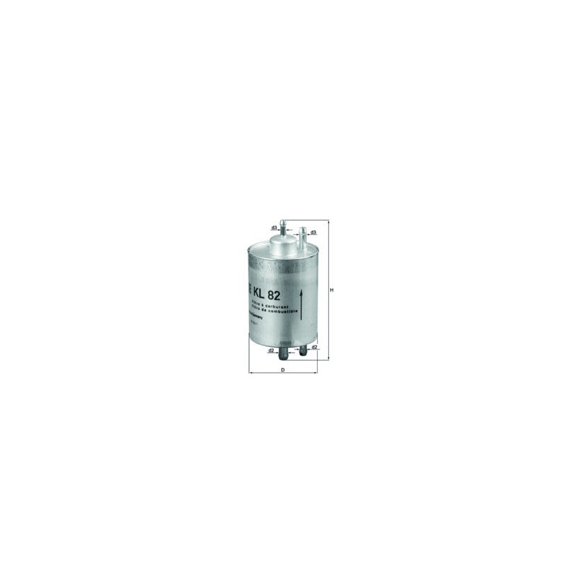 Filtru combustibil MAHLE KL 82