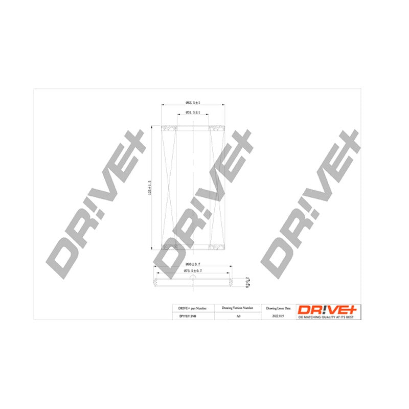 Filtru ulei Dr!ve+ DP1110.11.0149