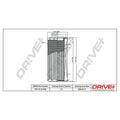 Filtru aer Dr!ve+ DP1110.10.0765
