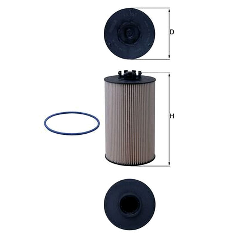 Filtru combustibil MAHLE KX 657D