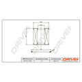 Filtru ulei Dr!ve+ DP1110.11.0199