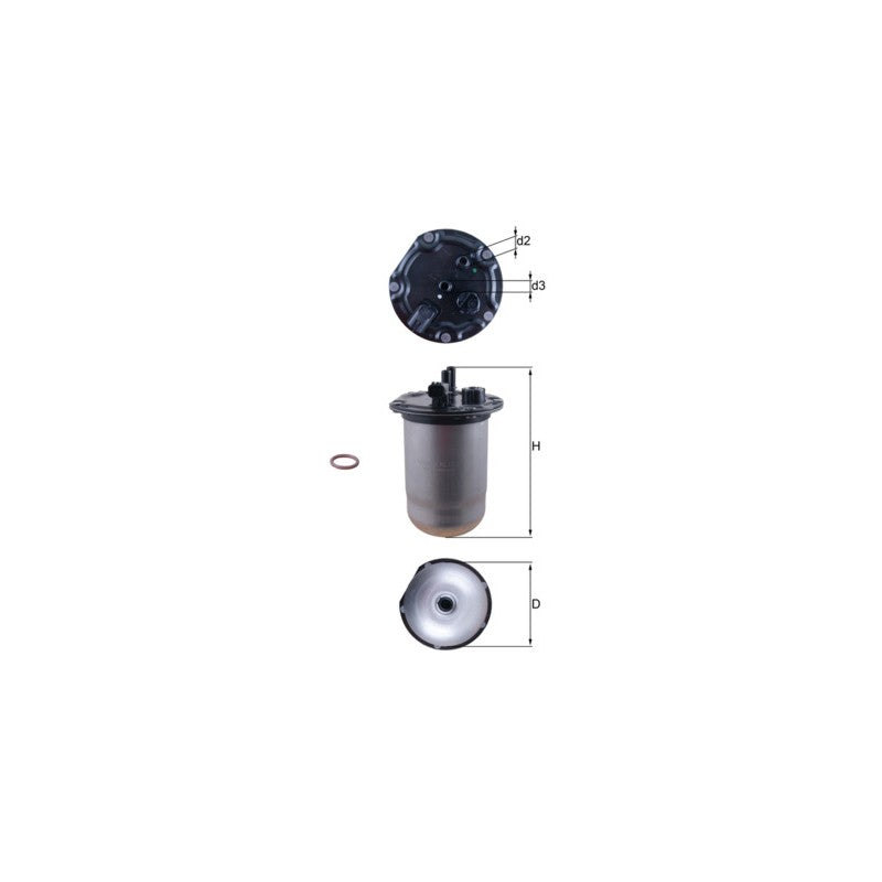 Filtru combustibil MAHLE KL 1132D