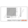 Filtru habitaclu Dr!ve+ DP1110.12.0042