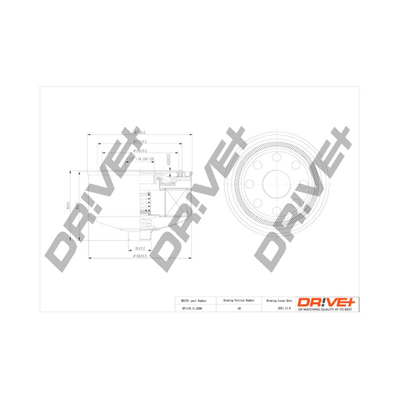 Filtru ulei Dr!ve+ DP1110.11.0286