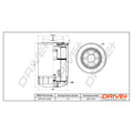 Filtru ulei Dr!ve+ DP1110.11.0316