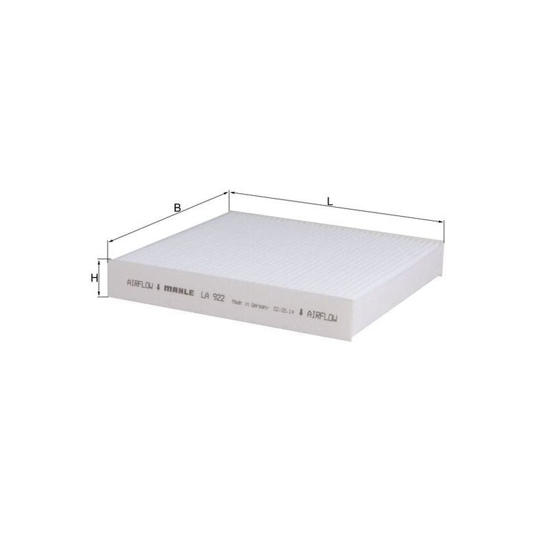 Filtru habitaclu MAHLE LA 922
