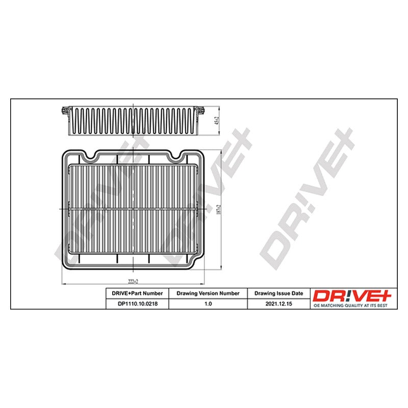 Filtru aer Dr!ve+ DP1110.10.0218