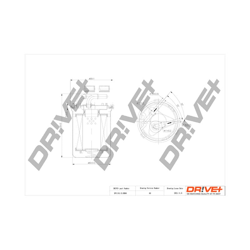 Filtru combustibil Dr!ve+ DP1110.13.0084