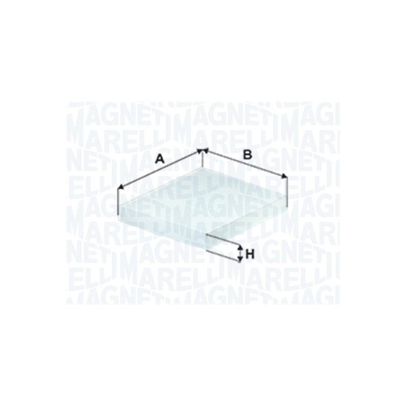 Filtru habitaclu MAGNETI MARELLI 350208066590