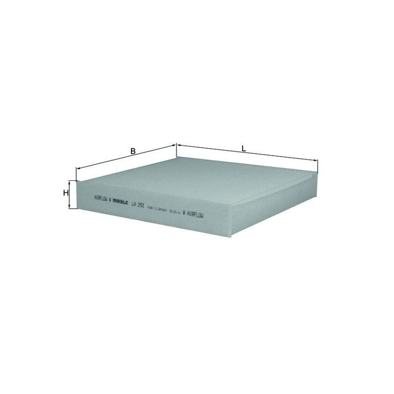 Filtru habitaclu MAHLE LA 293