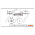 Filtru combustibil Dr!ve+ DP1110.13.0021