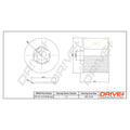 Filtru combustibil Dr!ve+ DP1110.13.0149