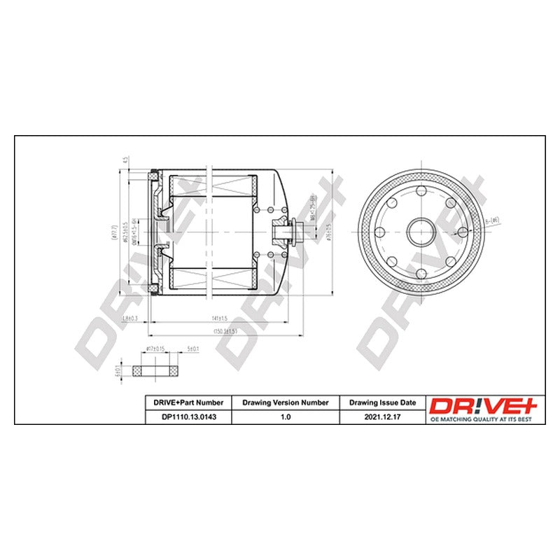 Filtru combustibil Dr!ve+ DP1110.13.0143
