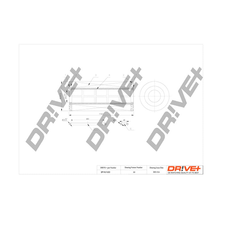 Filtru ulei Dr!ve+ DP1110.11.0121