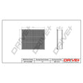 Filtru aer Dr!ve+ DP1110.10.0598
