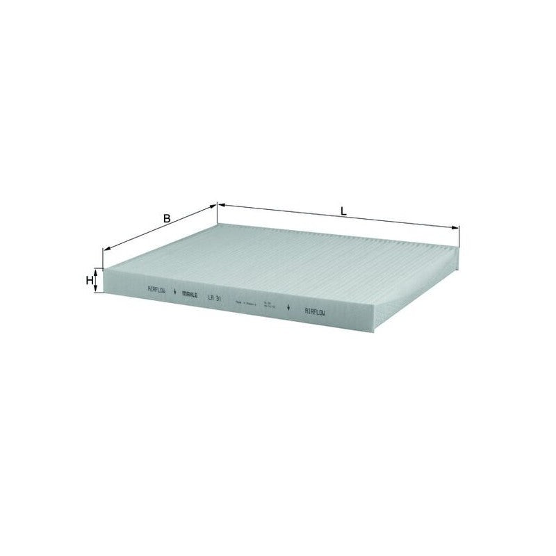Filtru habitaclu MAHLE LA 31