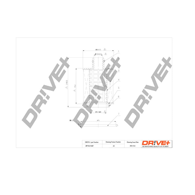Filtru ulei Dr!ve+ DP1110.11.0107