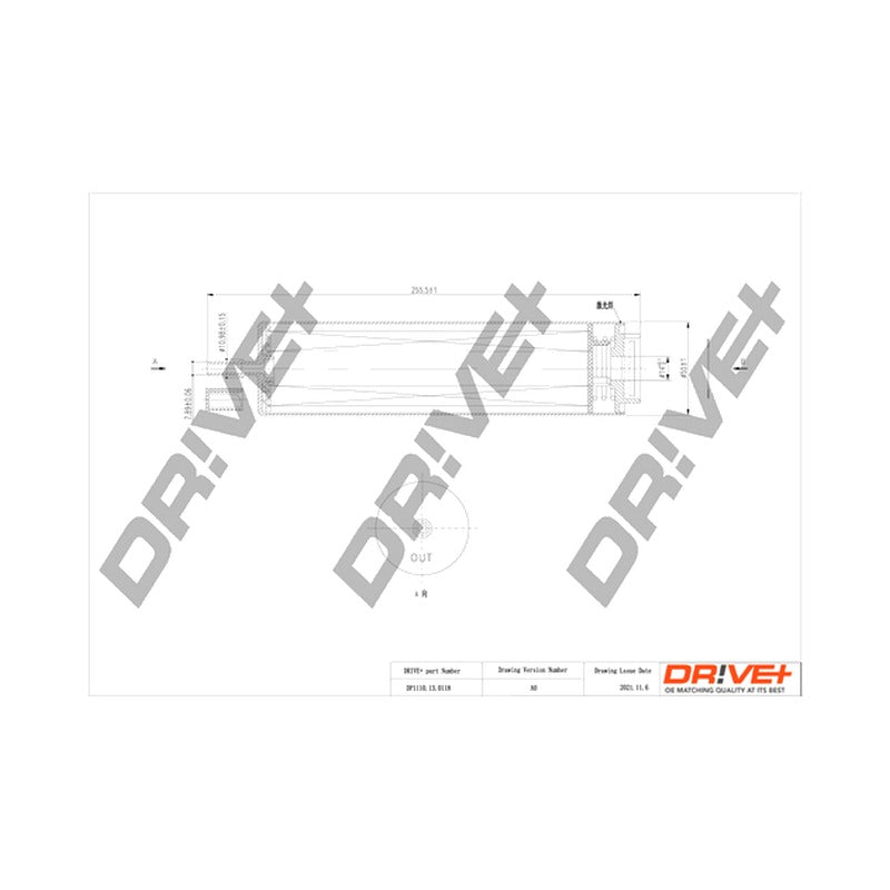 Filtru combustibil Dr!ve+ DP1110.13.0118