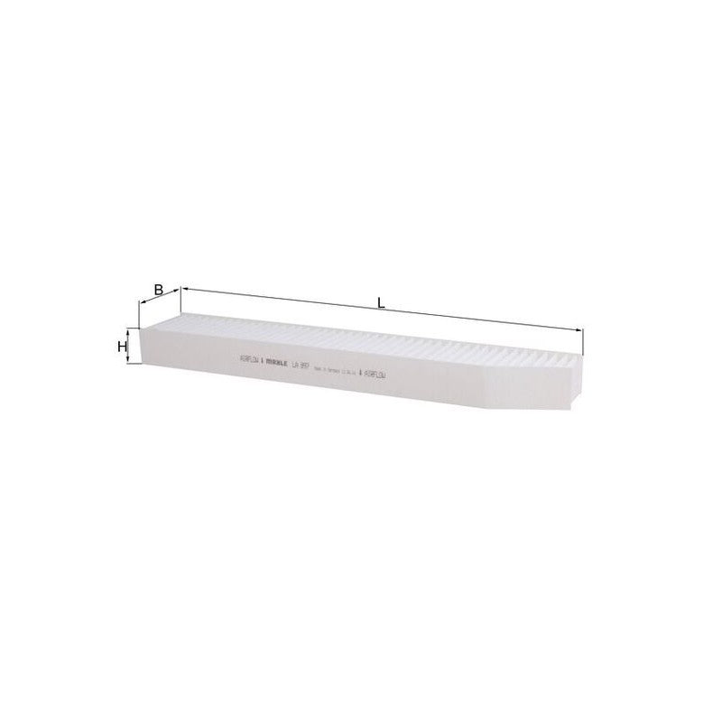 Filtru habitaclu MAHLE LA 897