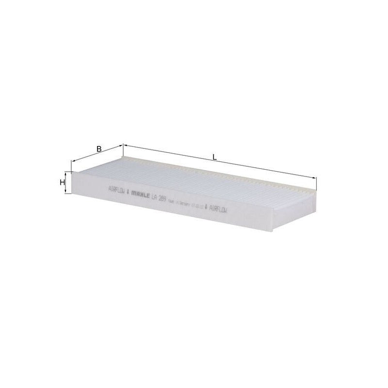 Filtru habitaclu MAHLE LA 289