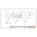 Filtru combustibil Dr!ve+ DP1110.13.0160