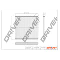 Filtru habitaclu Dr!ve+ DP1110.12.0051