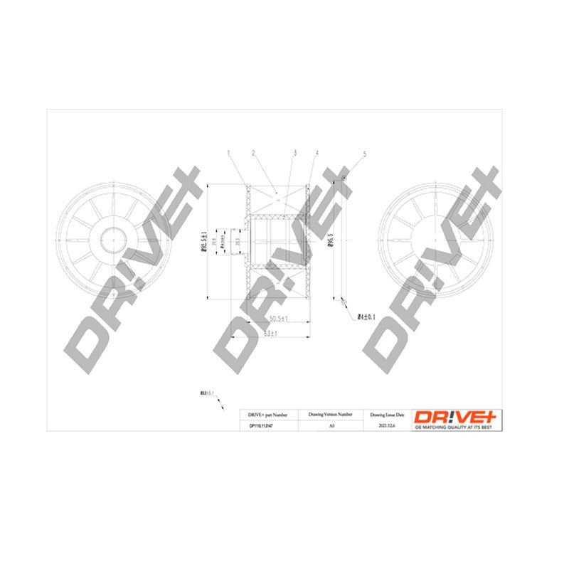 Filtru ulei Dr!ve+ DP1110.11.0147