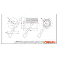 Filtru ulei Dr!ve+ DP1110.11.0025