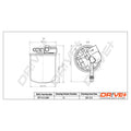Filtru combustibil Dr!ve+ DP1110.13.0200
