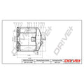 Filtru ulei Dr!ve+ DP1110.11.0162