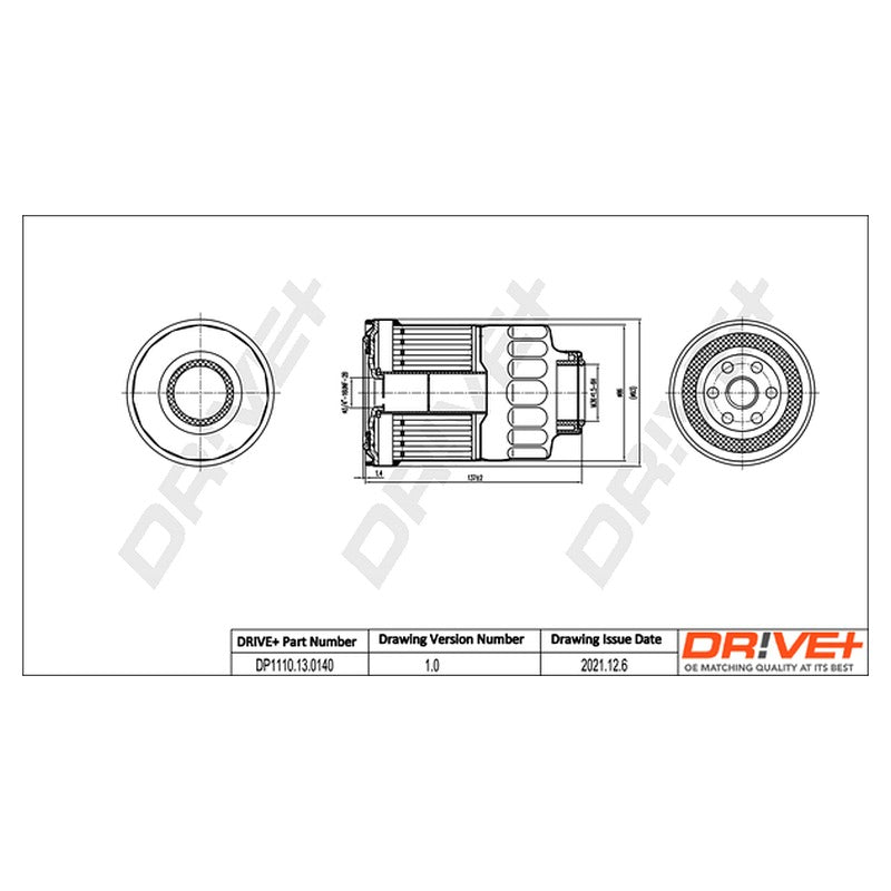 Filtru combustibil Dr!ve+ DP1110.13.0140
