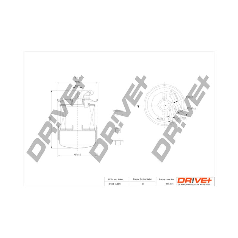 Filtru combustibil Dr!ve+ DP1110.13.0073
