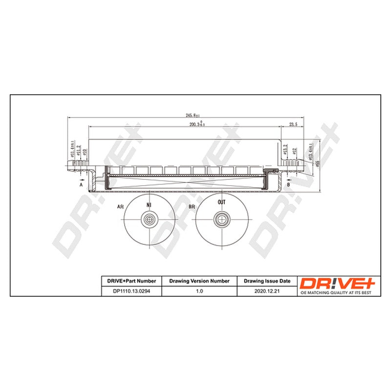 Filtru combustibil Dr!ve+ DP1110.13.0294