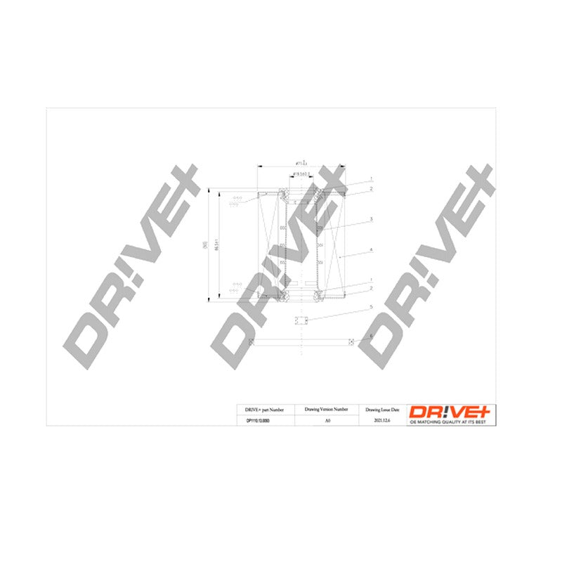 Filtru combustibil Dr!ve+ DP1110.13.0093