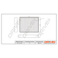 Filtru habitaclu Dr!ve+ DP1110.12.0291