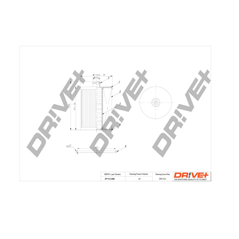 Filtru combustibil Dr!ve+ DP1110.13.0086