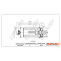 Filtru combustibil Dr!ve+ DP1110.13.0142