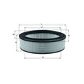 Filtru aer MAHLE LX 2844