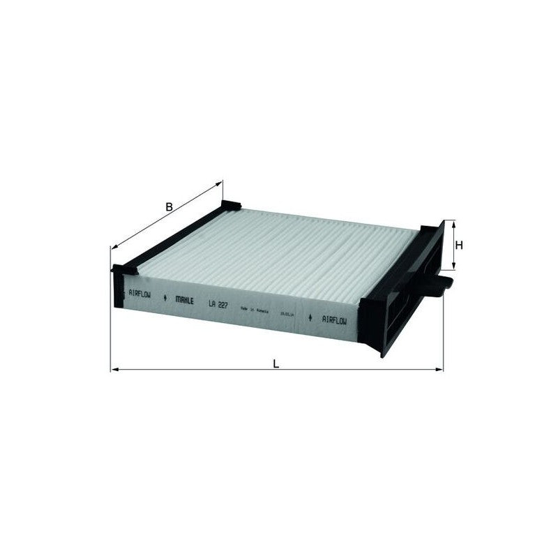 Filtru habitaclu MAHLE LA 227