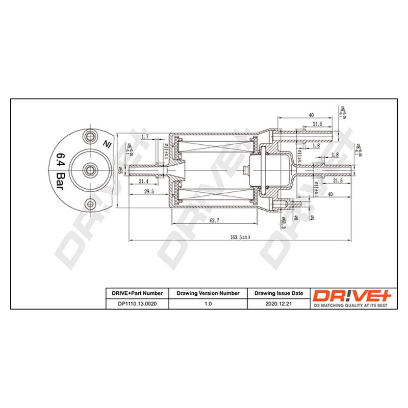 Filtru combustibil Dr!ve+ DP1110.13.0020