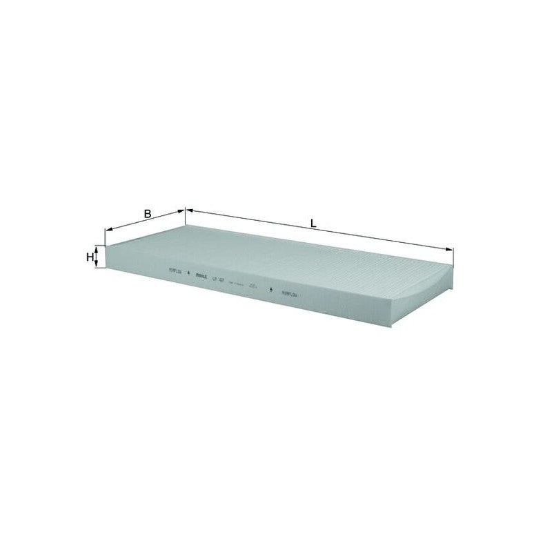 Filtru habitaclu MAHLE LA 167