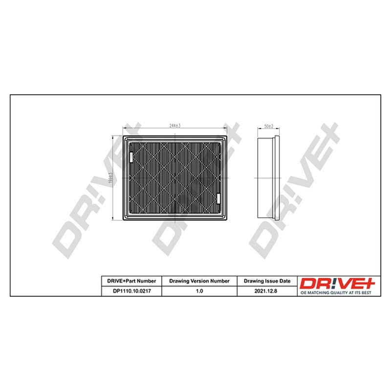 Filtru aer Dr!ve+ DP1110.10.0217