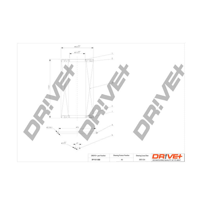 Filtru ulei Dr!ve+ DP1110.11.0030