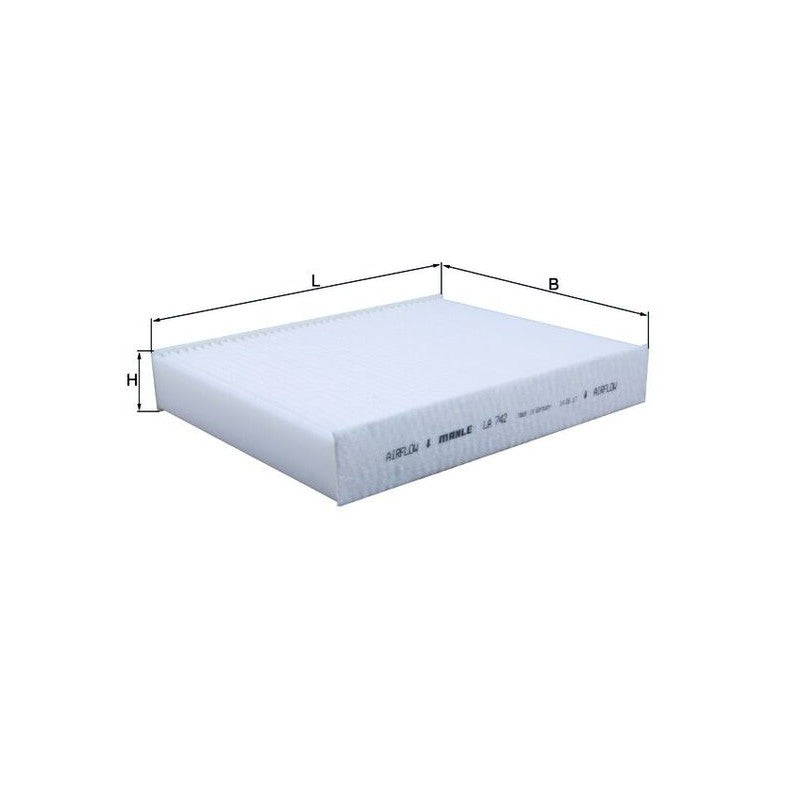 Filtru habitaclu MAHLE LA 742