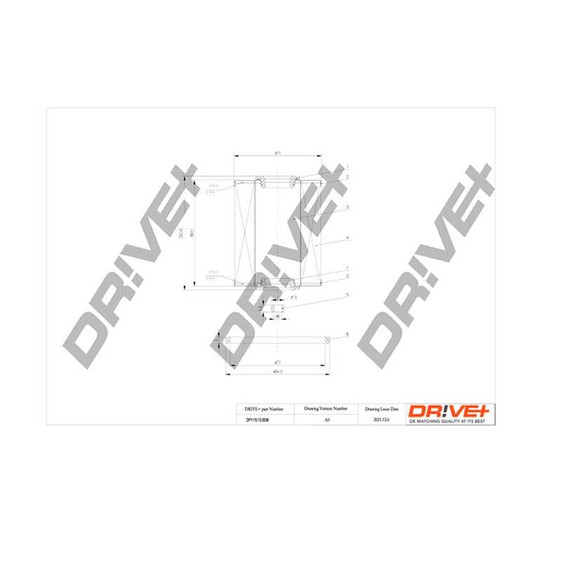Filtru combustibil Dr!ve+ DP1110.13.0036