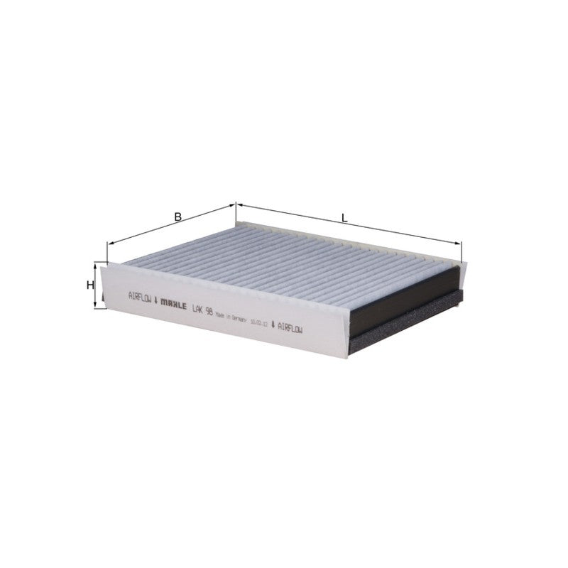 Filtru habitaclu MAHLE LAK 98