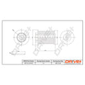 Filtru combustibil Dr!ve+ DP1110.13.0176