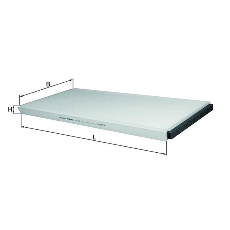 Filtru habitaclu MAHLE LA 62